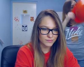 amazingbluesky and GorgeousAmber 2017-03-17 flash