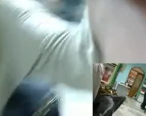 Almost Caught Naked in Library by Cleaner