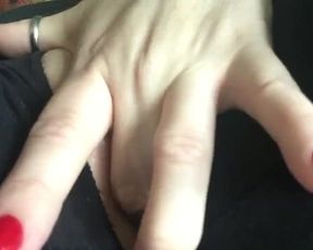 Playing with my Juicy Pussy, I Ripped my Pants Open to Play with It.