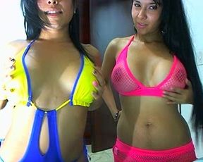 Nathaly Hot in duo