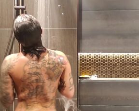 Christy Mack Shower fun