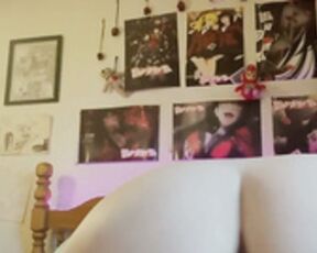 Bareback dildo play with creamy surprise (2/2)