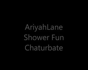 Ariyahlane in the shower