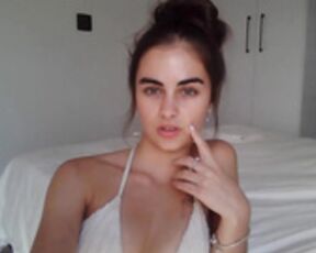 M1kaylagymnast topless oil show