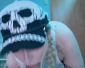 Blxxdbunny anal dildo