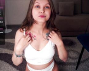lorettabigge floor ass tease tits