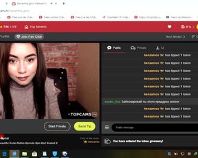 samantha_glow flash her tits for me , anyone have more