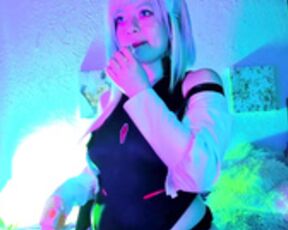 Sammysammy_ as lucy from cyberpunk edgerunners