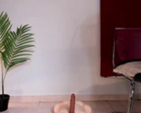 Latina riding dildo 7