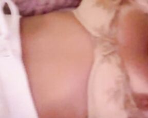 Amy Leigh Andrews tits in lingerie on bed