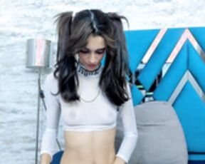 Sabrina Andrewss ponytails dildo bj