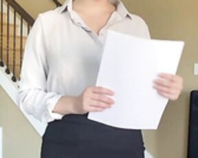 Danielle's Secretary Role Play