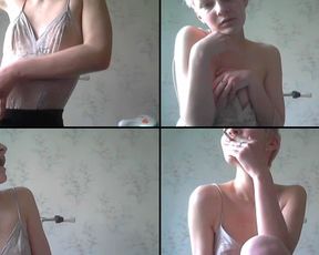 Furbyhunter spread her wet oily pussy to reveal that third pretty pink spot in free cam recording 2017-04-24 182936