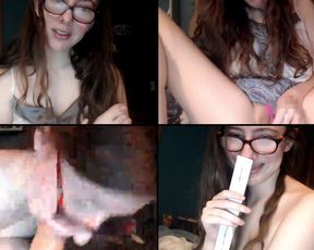 Amyrae fucking until she cums in cam recording 2017-04-15 123809