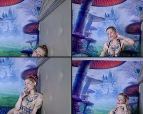 Kandykitten23 big pink dildo and hitachi wand make me scream in pleasure in free cam recording 2017-05-14 63040