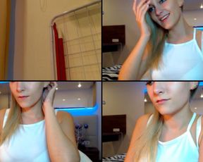 Aby_Frost slow strip + anal play in free cam recording 2017-05-14 2436