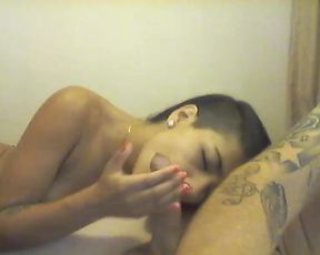 andresycarol fuck and facial