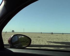 Masturbation in car
