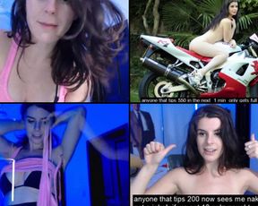 Kickaz nice close up of her cum dripping down her lips in free cam recording 2017-07-02_102926