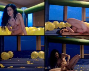 Kati3kat fucking and choking on her dildo two fingers in the ass fuck and licking the creaher pussy juices off in free cam recording 2017-07-01_101112
