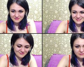 CuumStar slowly strip out of her clothes and then play with her ass with her fingers in free cam recording 2017-06-28_142311