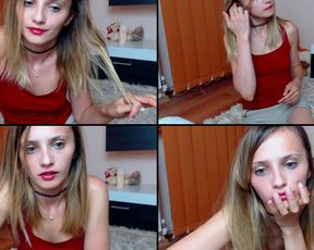 KatsBirdie did a lil anal play in free cam recording 2017-07-21_231824