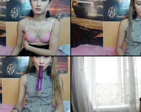 littlewetgf fucking her pussy with her big black toy in free cam recording 2017-07-19_070003