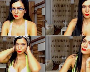 ASexTherapist playing with a toy fucking herself hard and squirting everywhere in free cam recording 2017-07-18_054416