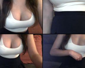Khalisi2015 talking dirty, some feet showing, ass play, n titty play in cam recording 2017-08-09_033657