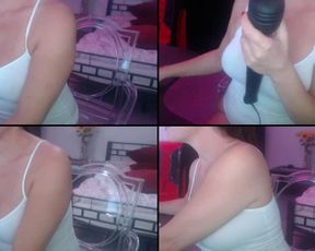 BellaJulia finger-fucking, dildo-fuck, clit-pulling in free cam recording 2017-08-08_212555