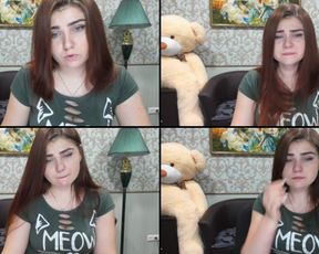 SvetaDark rubbed then all over her pussy in free cam recording 2017-08-05_211508