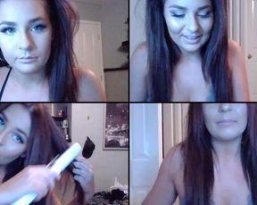 NipsyBaby hole pleasing in free cam recording 2017-08-05_100714