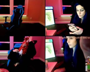 Kati3kat fucking herself in free cam recording 2017-10-02_111411_duration.sec_1806