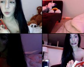 HARLOWEEN teasing you until the end in free cam recording 2017-10-02_060905_duration.sec_11889