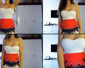 EVAGO fingerplay in extremely tight asshole in free cam recording 2017-08-29_160308