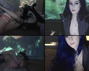 Kati3kat playing with glass dildo in free cam recording 2017-08-26_145140