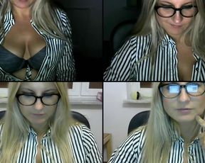 Maarie19 play with her pussy and with her tits  in cam recording 2017-10-05_232426