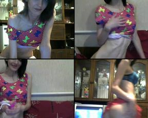 Liveraevskaya getting aroused in free cam recording 2017-09-10_022854
