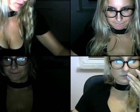 Maarie19 lathering herself up in cam recording 2017-10-10_222035