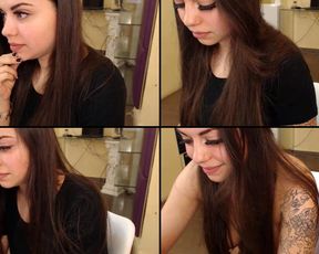 sunn_o fingerplay in extremely tight asshole in free cam recording 2017 Oct 11_123310