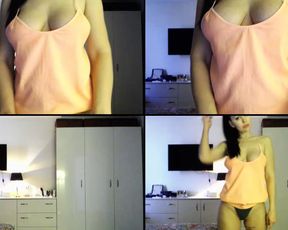 EVAGO exploring her sexy body in free cam recording 2017 Oct 14_131350