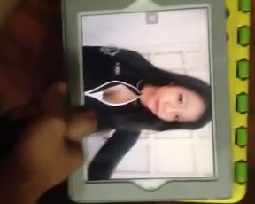 cum on litte asian bitch