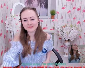 freyacoy downblouse and upskirt tease