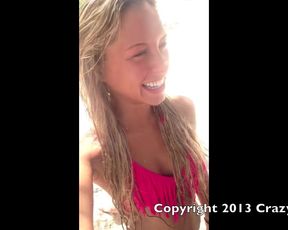 Crazy_Chloe beach blowjob in private premium video