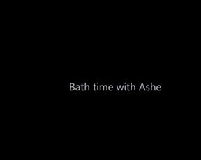 Ashe_Maree - Bath Time with Ashe in private premium video