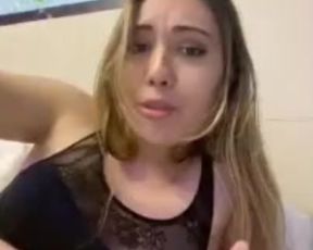 quarantine got her stuck horny alone at home