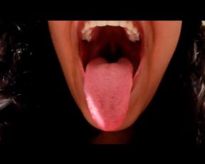 Uvula, tonsils and tongue