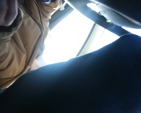 Sucking my neighbors dick while his gf is out