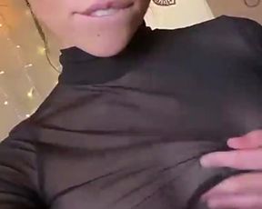 Violet Summers double dildo squirt