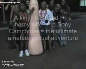Jizzy horny wife 8